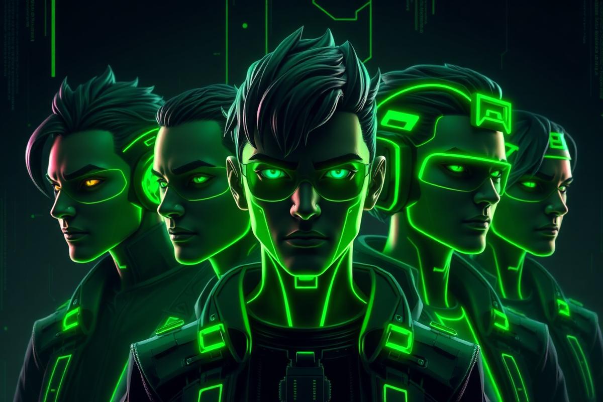 Cypher Protocol NFT character lineup